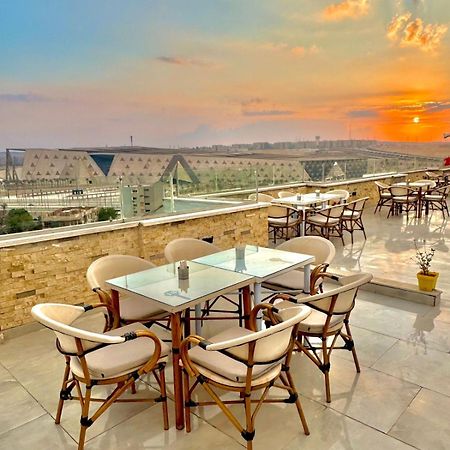 Hotel Grand Museum & Pyramids View Kafr Ghatati Exterior foto